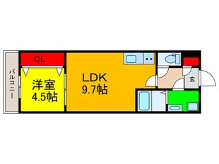 ケイメゾン2の物件間取画像